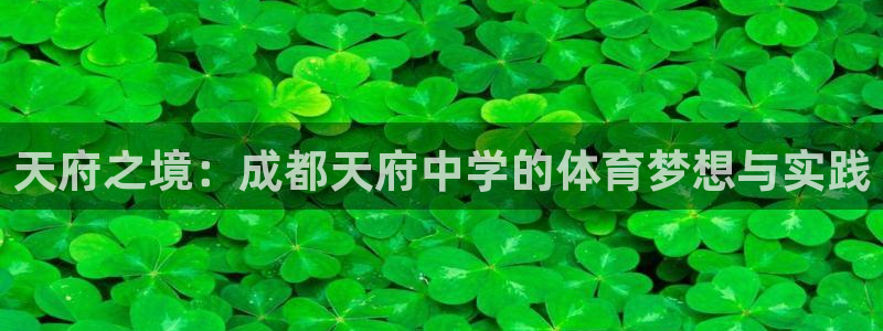 谈球吧体育：天府之境：成都天府中学的体育梦想与实践
